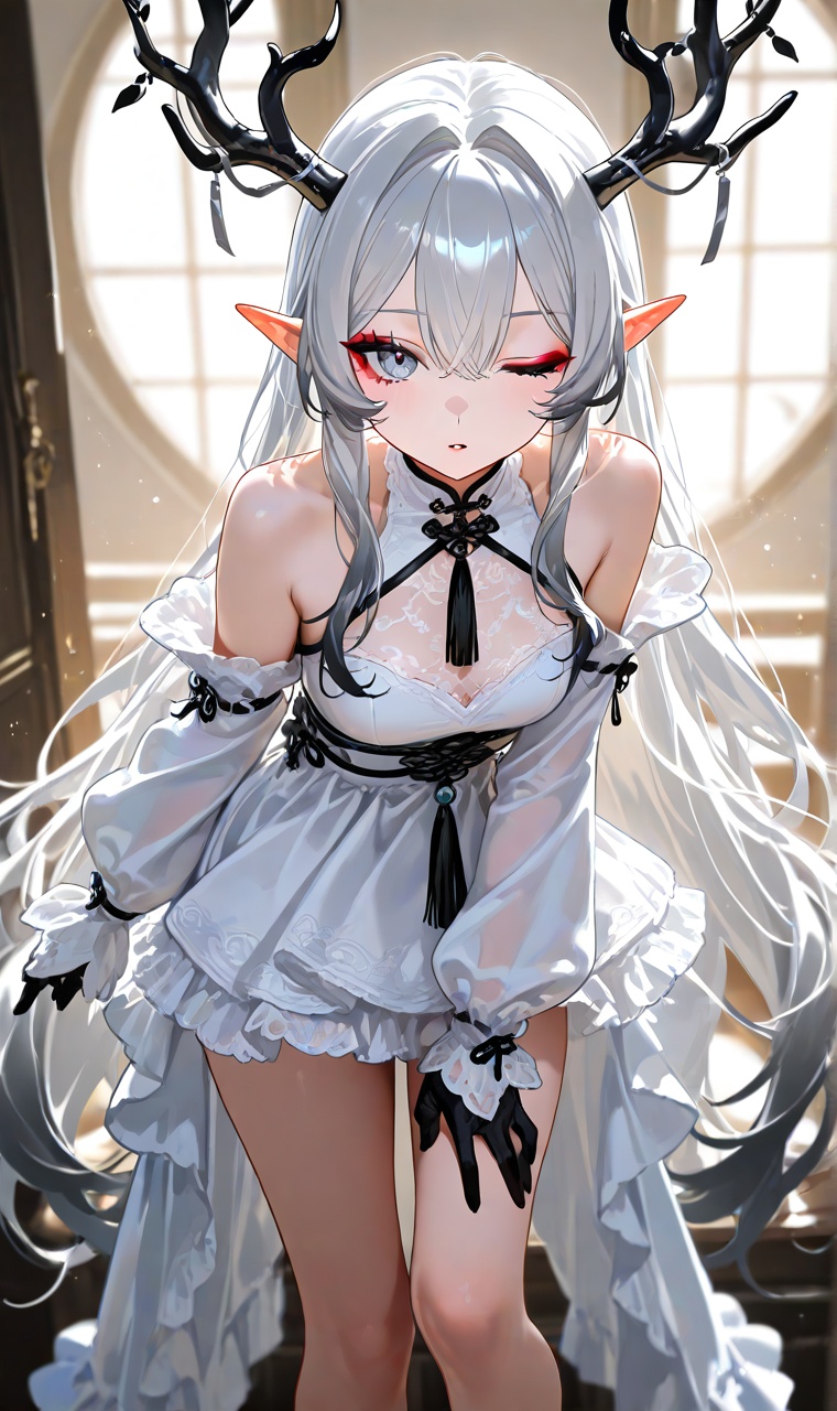 1girl,  solo,  long hair on Tensor.Art