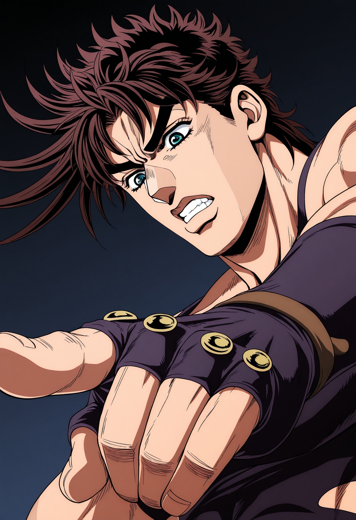 1boy,  solo,  joseph joestar \(young\) on Tensor.Art