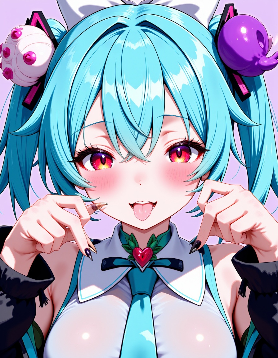 shirt,  perfect artistic illustration,  hatsune miku on Tensor.Art