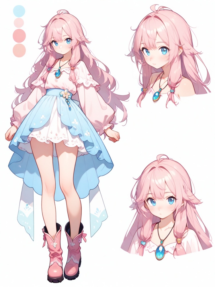 Character Design Sheet - by YeiyeiArt by user_813113420520887738 on Tensor.Art