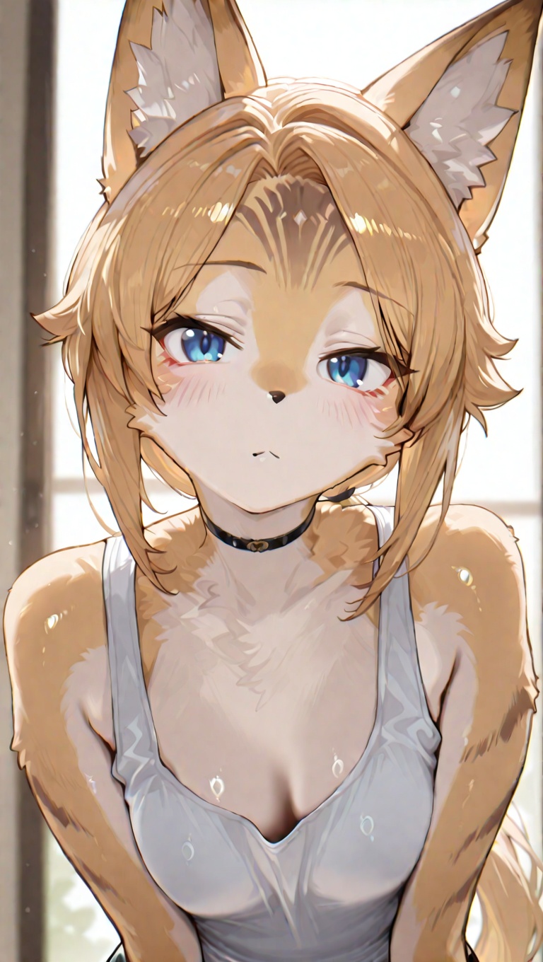 1girl,  animal ear fluff,  animal ears on Tensor.Art