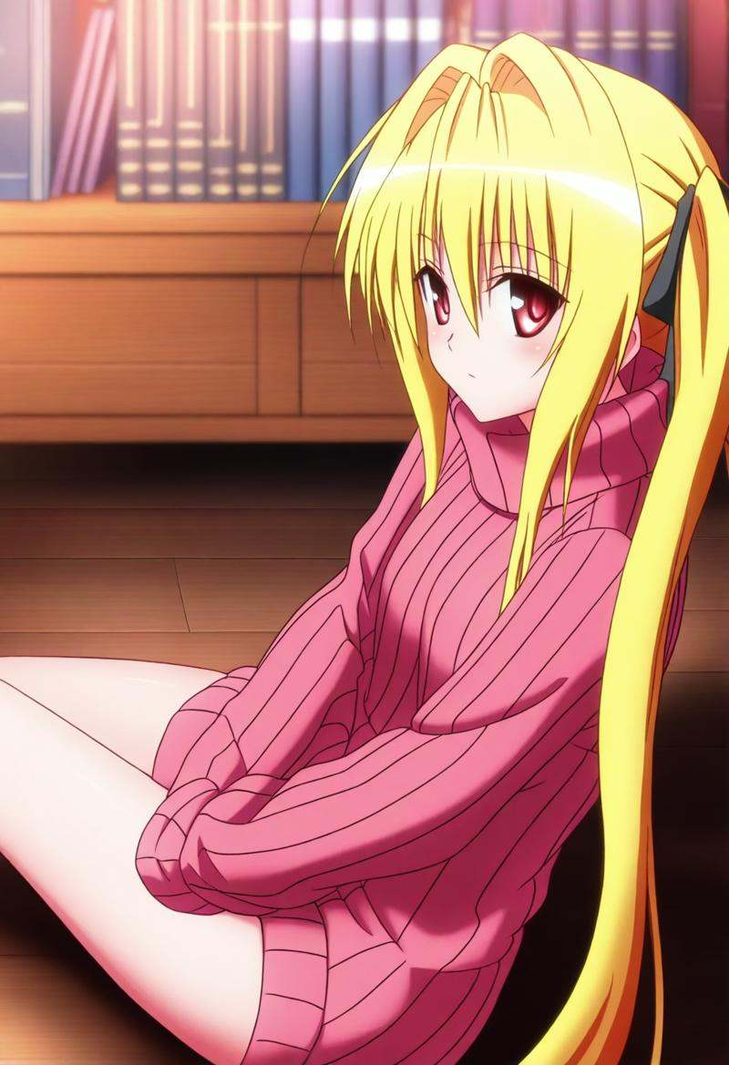 sysdeep_yami,  blonde hair,  red eyes on Tensor.Art
