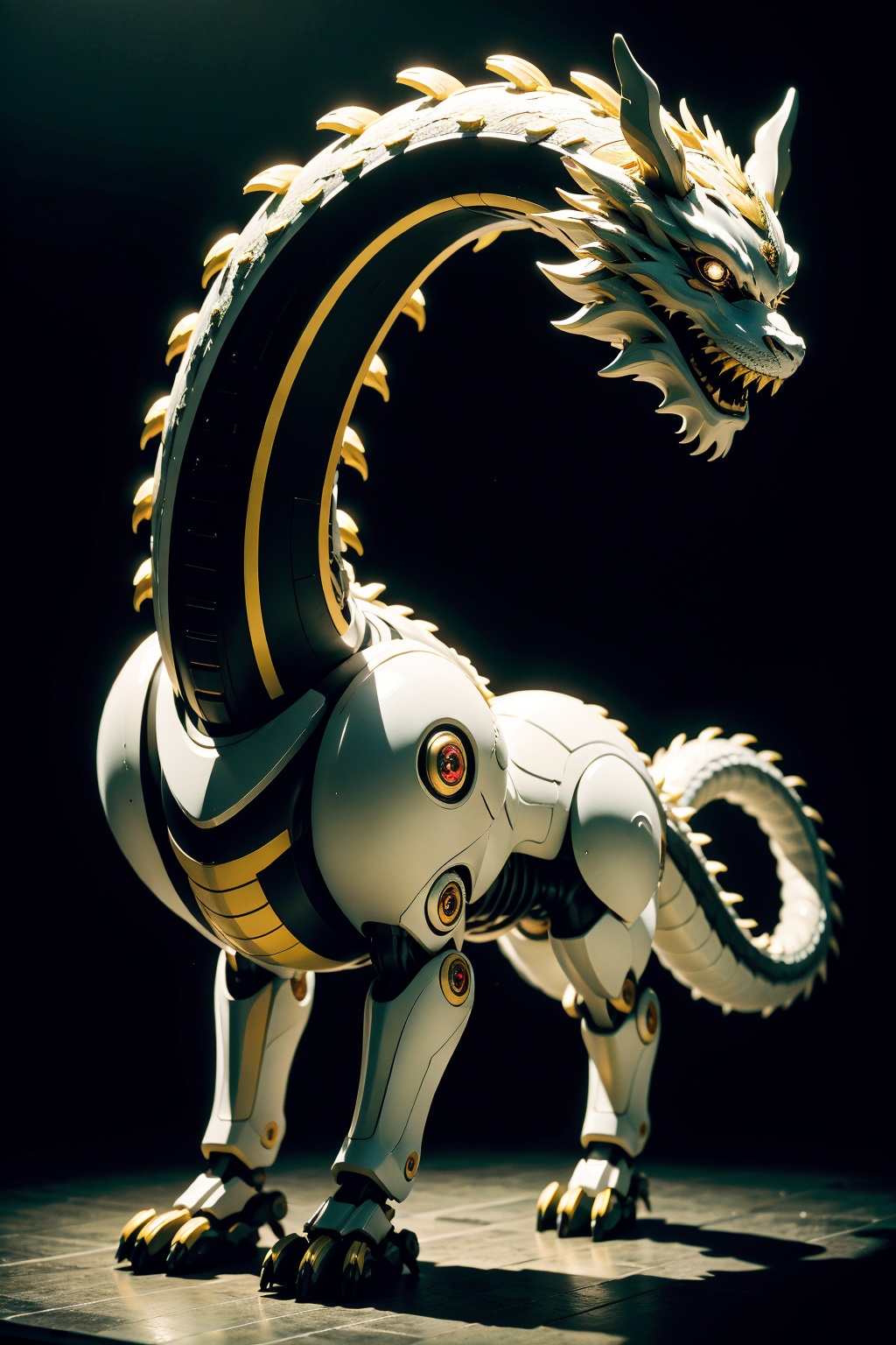 mecha, chinese dragon
