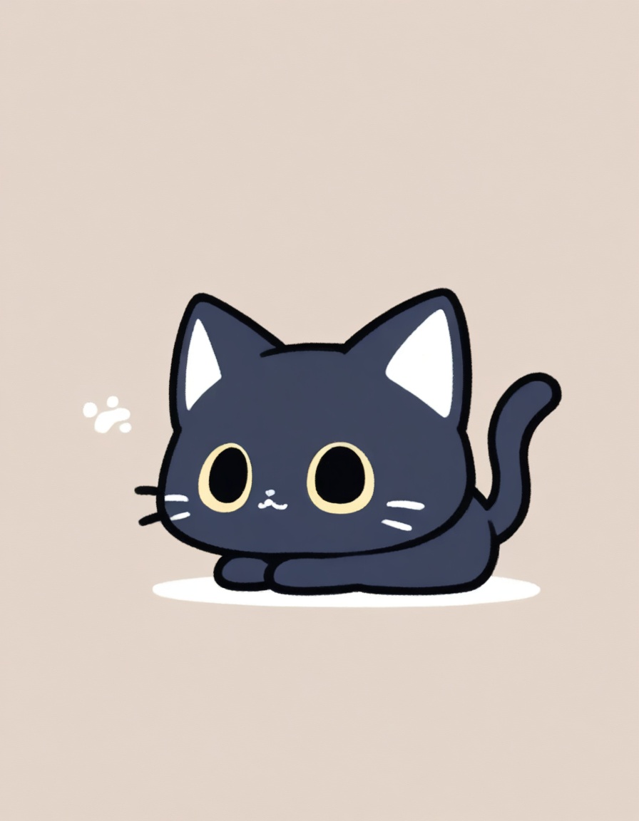 (chibi,  solo,  simple art on Tensor.Art