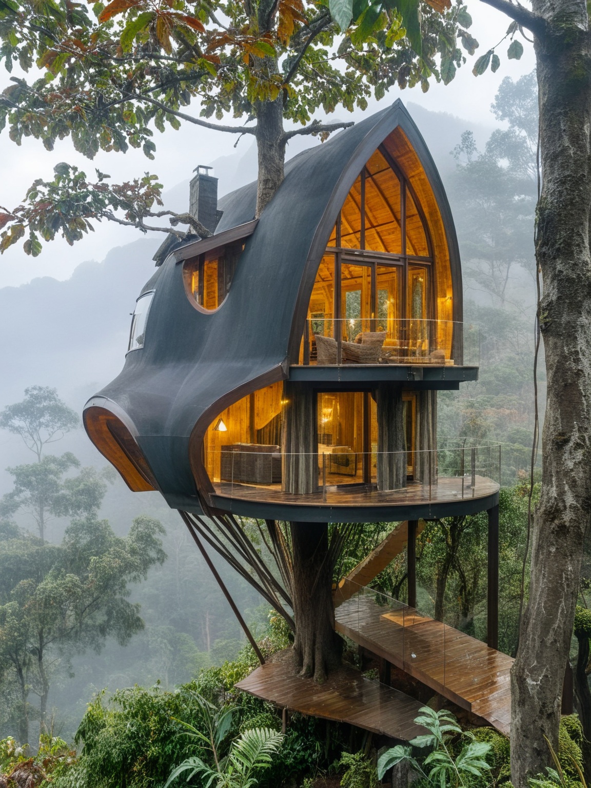 ((Tree House)),  masterpiece,  best quality on Tensor.Art