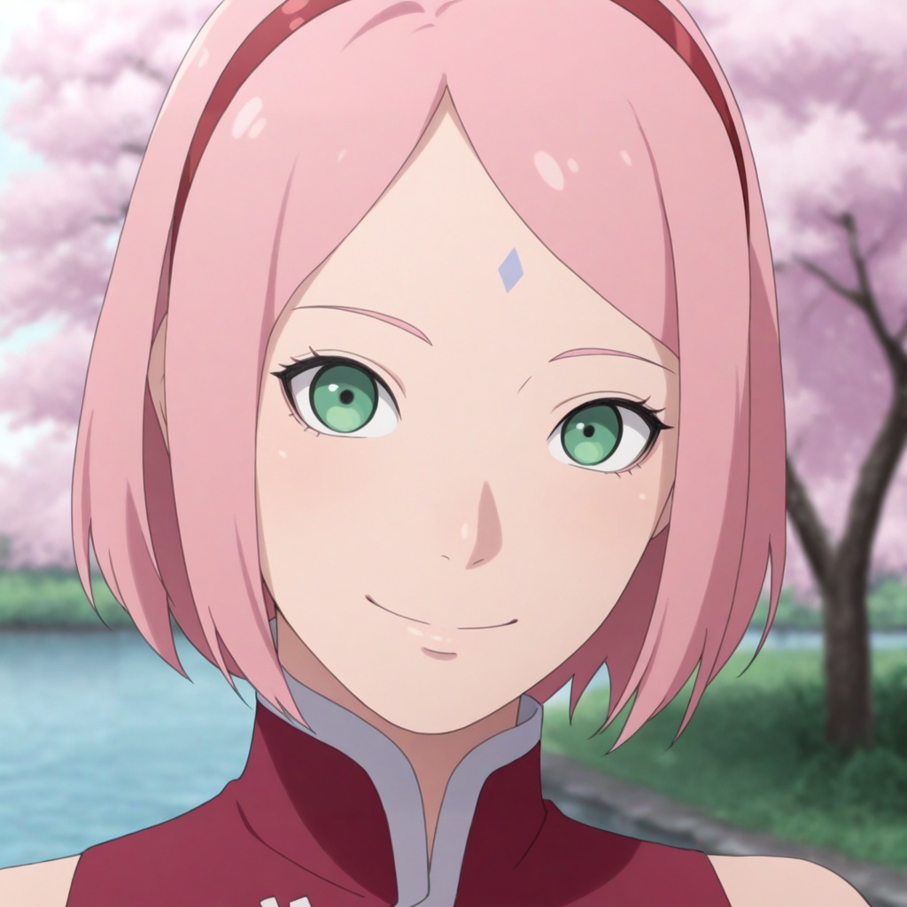 sakurabr,  1girl,  pink hair on Tensor.Art