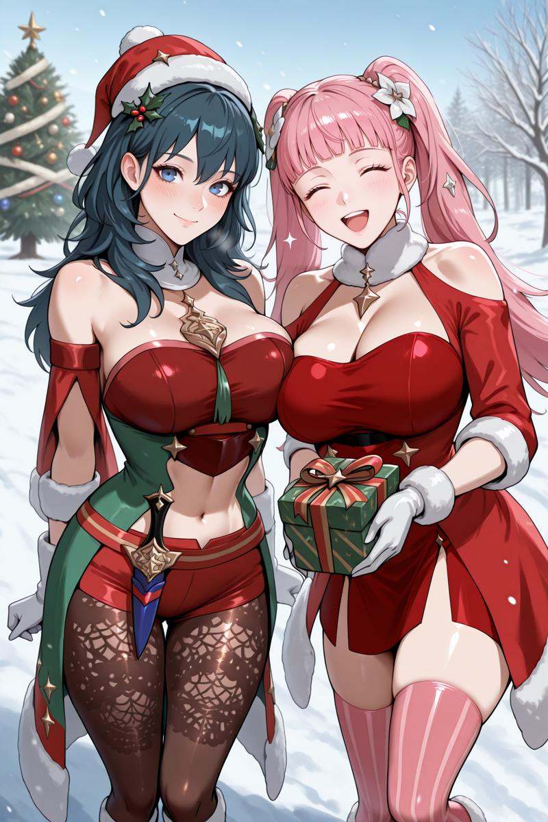 masterpiece,  best quality,  2girls on Tensor.Art