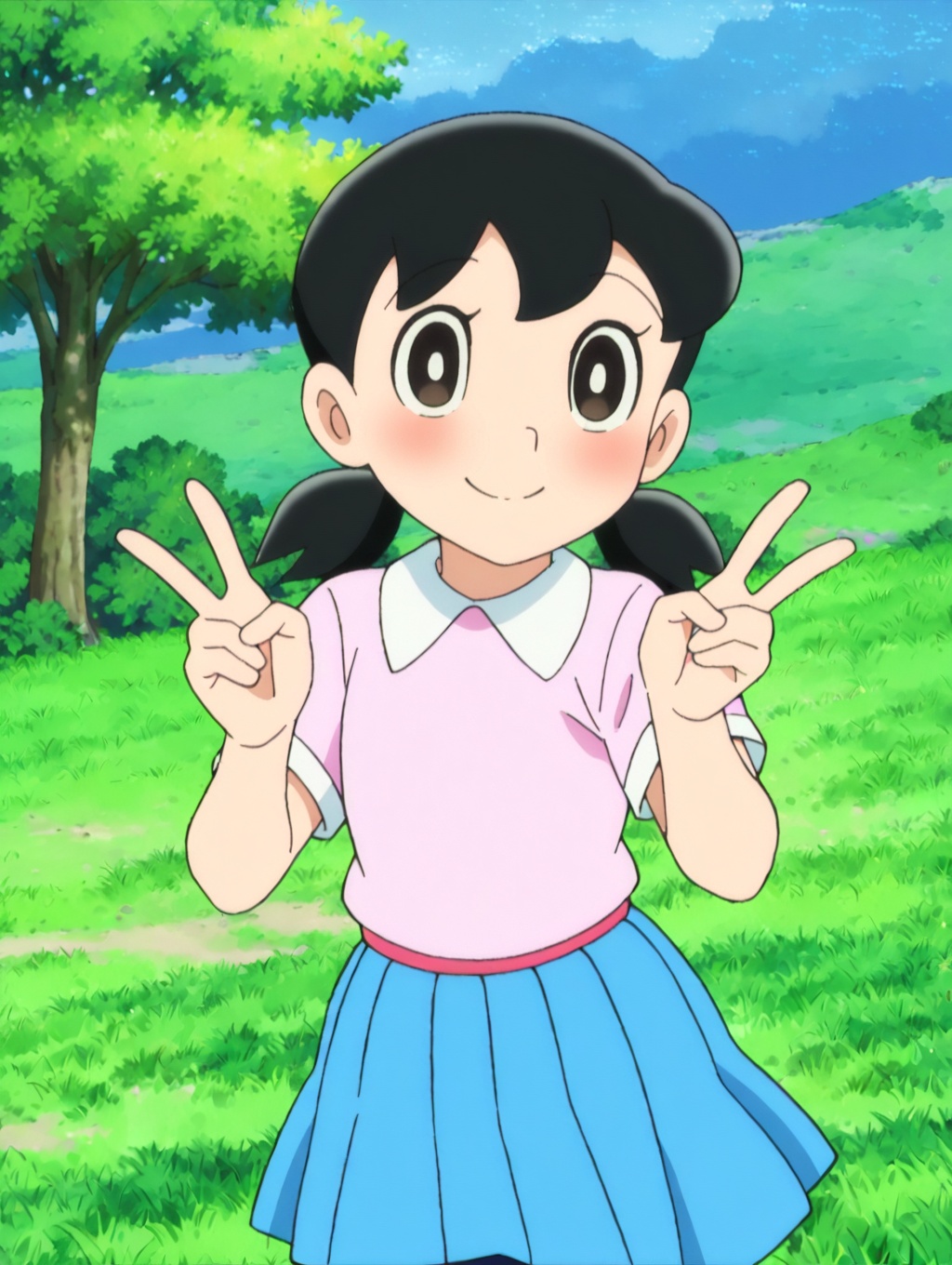 minamoto shizuka,  1girl,  solo on Tensor.Art