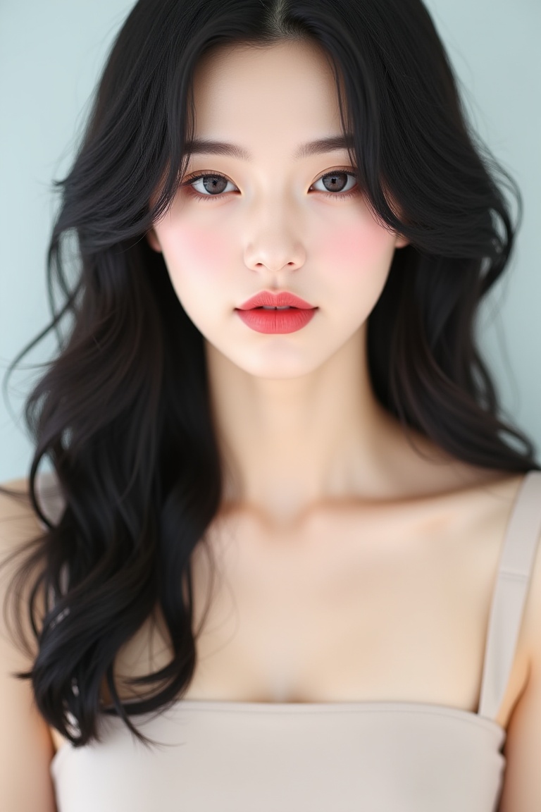 Korean Fashion Photoshoot Portrait,  Korean Portrait style,  Korean Beauty on Tensor.Art