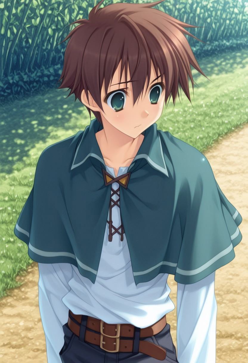 solo,  2000s_moe_style,  man on Tensor.Art