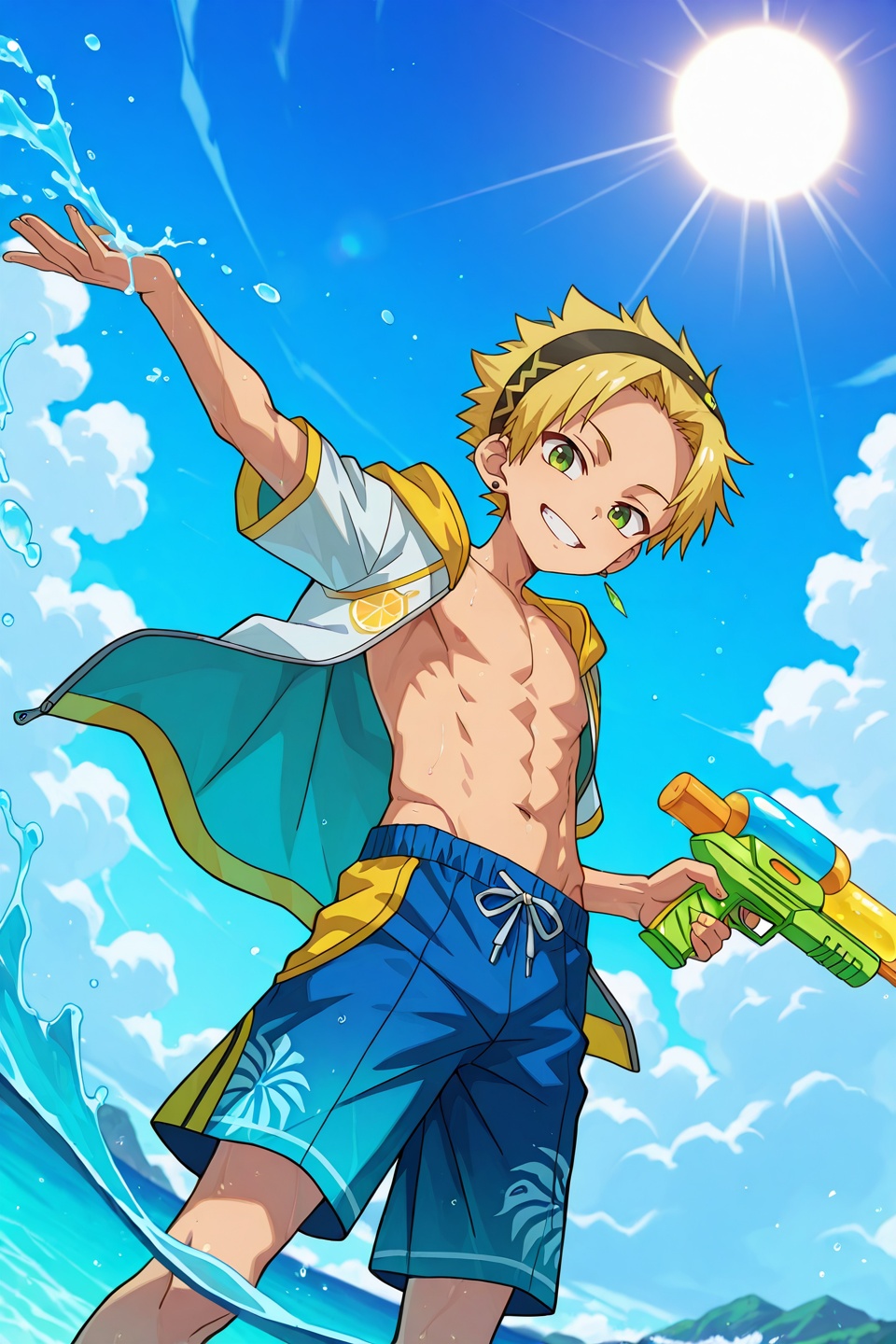 YamabukiTBHK,  1boy,  male focus on Tensor.Art