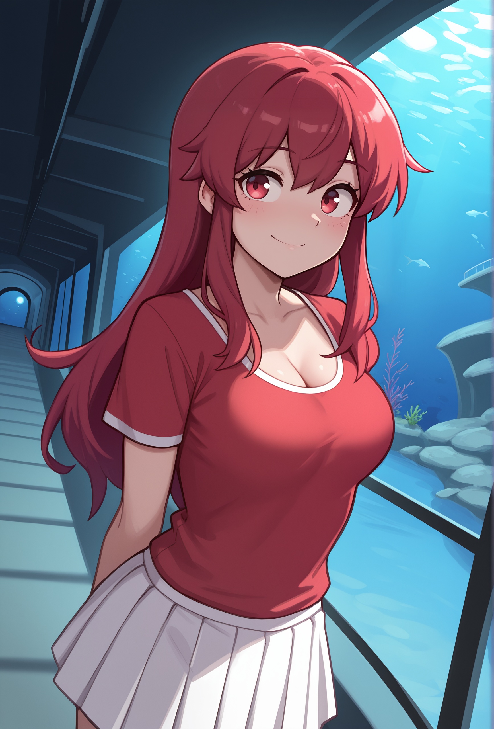 drstyle,  1girl,  red hair on Tensor.Art
