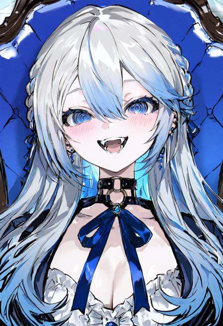 aGFu,  1girl,  fangs on Tensor.Art