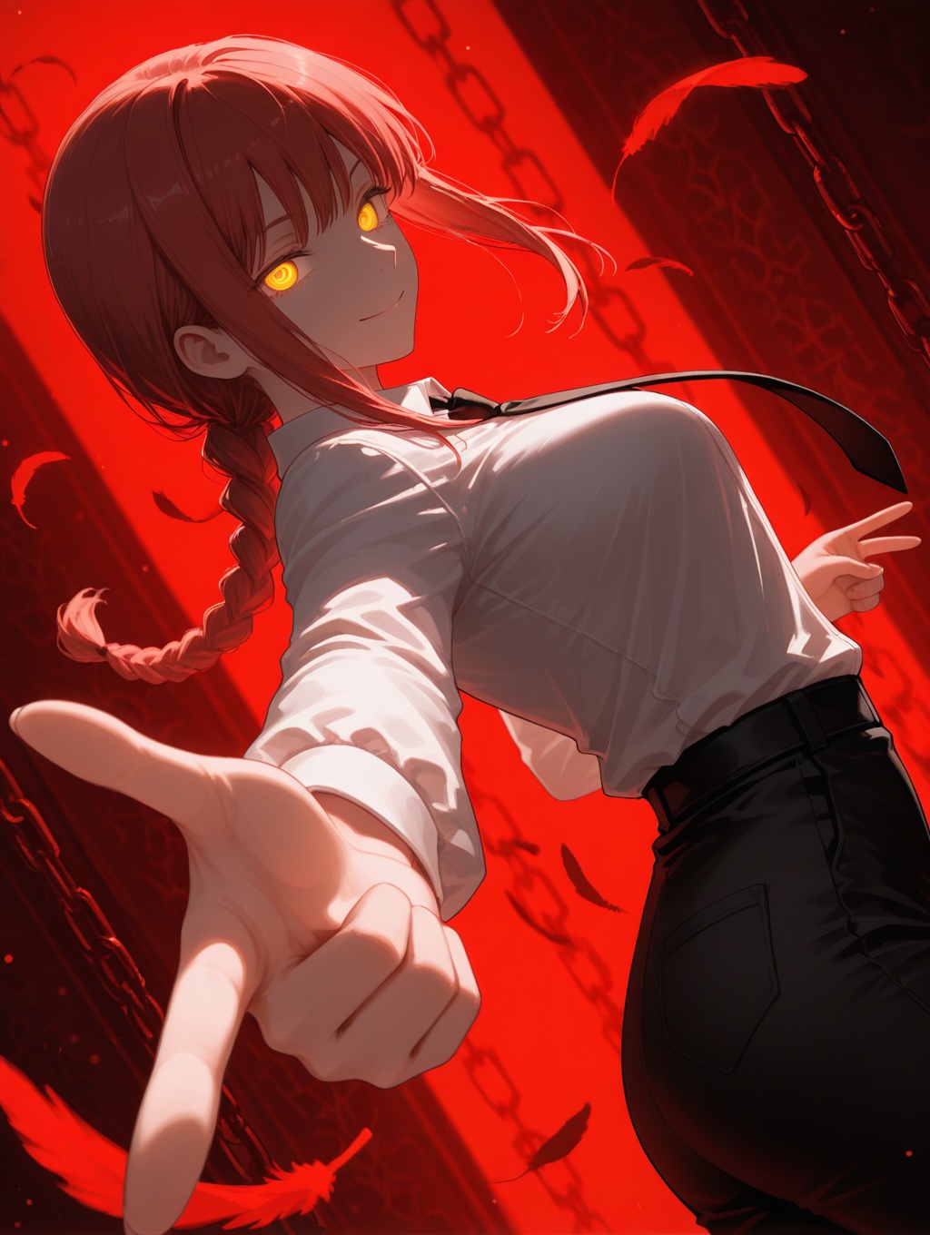 ) ((1 girl,  Makima,  /(chainsaw man/) on Tensor.Art