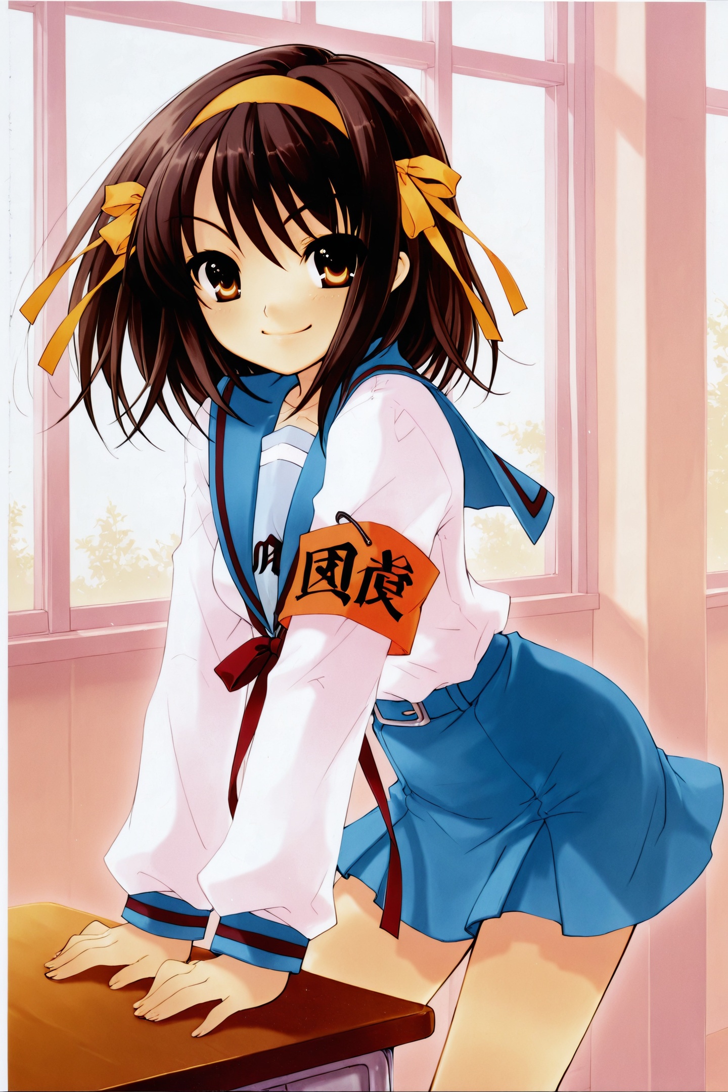 1girl,  solo,  suzumiya haruhi on Tensor.Art