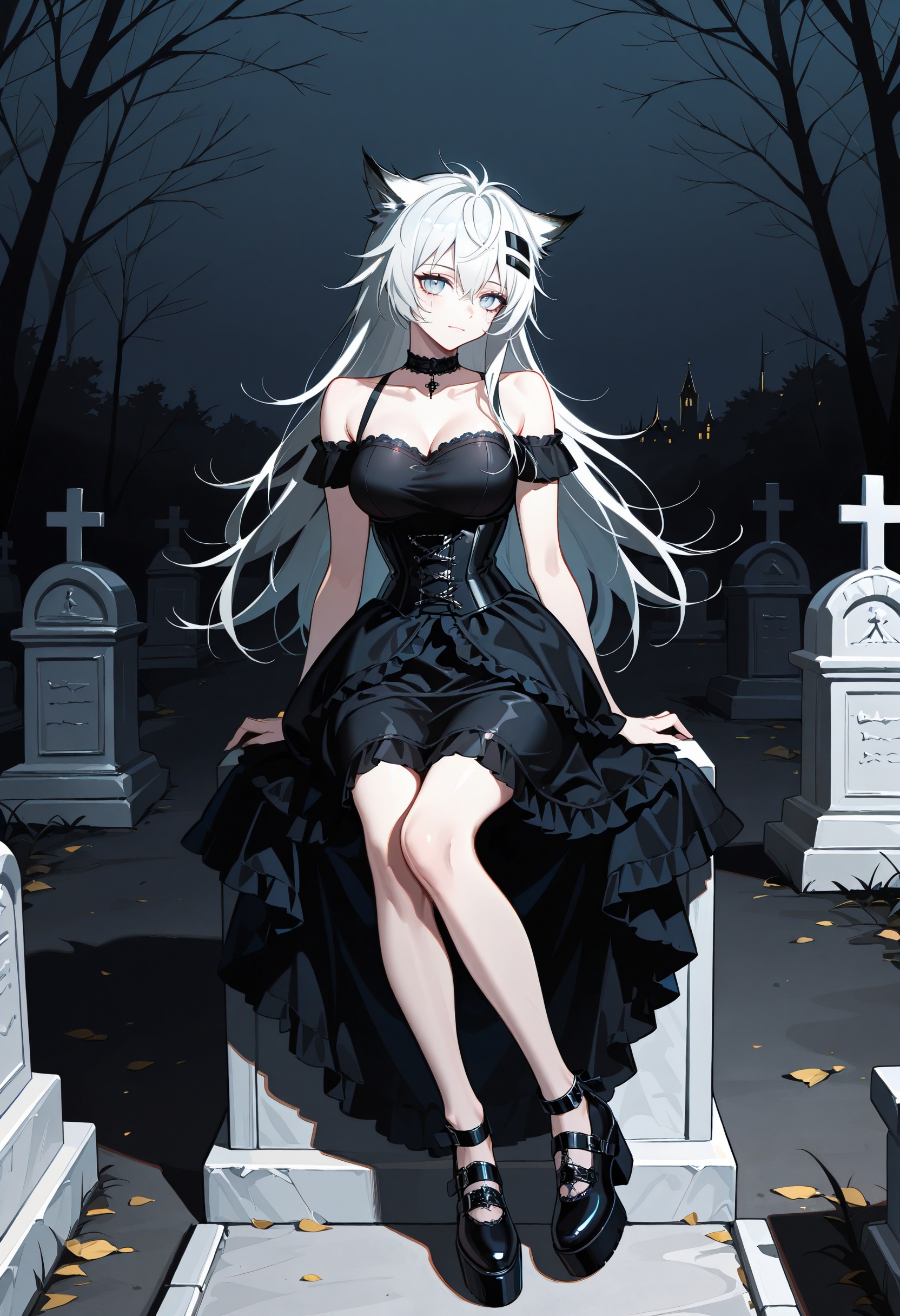 solo,  1girl,  dhg dress on Tensor.Art