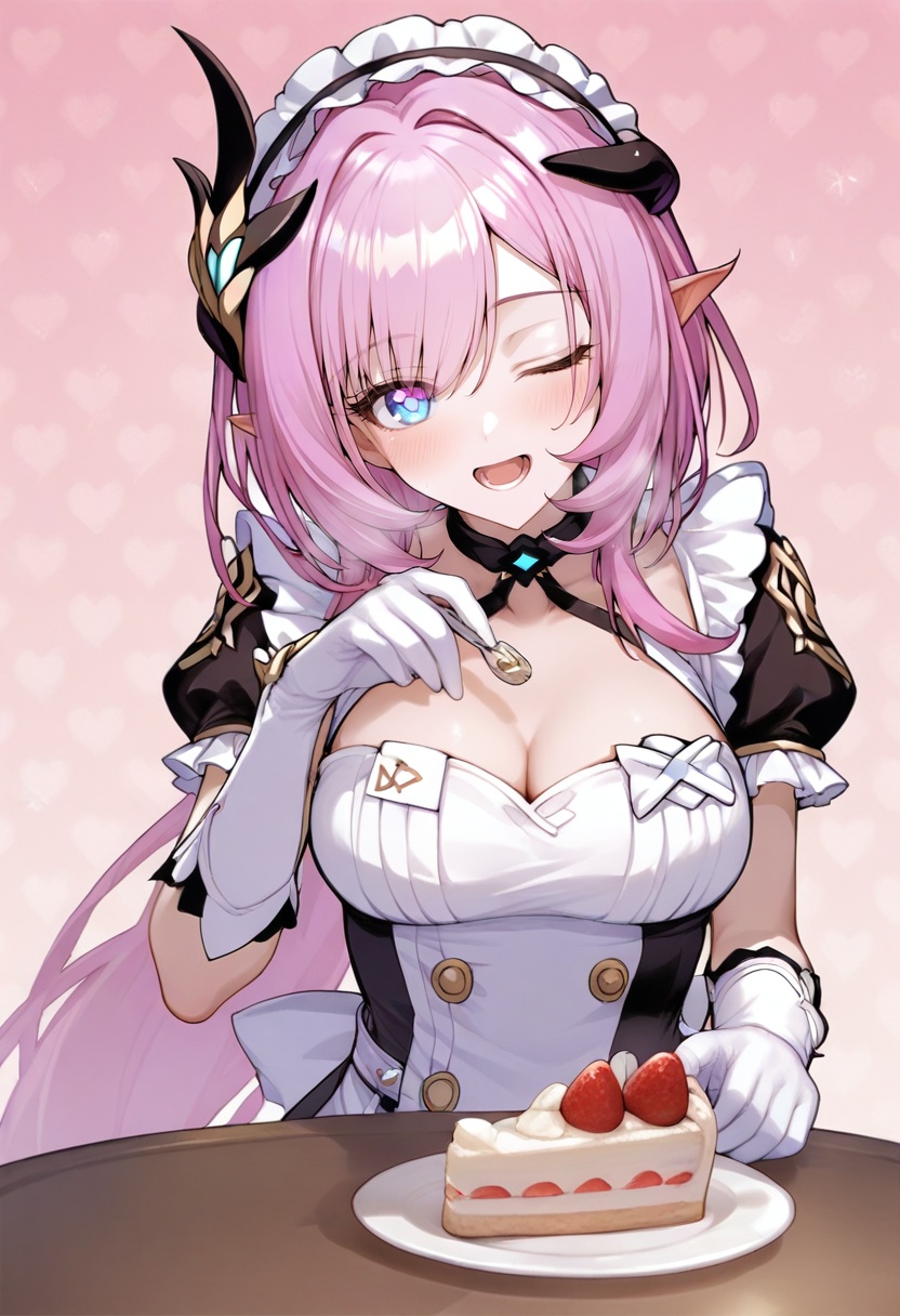 1girl,  elysia \(honkai impact\),  elysia \(miss pink\) \(honkai impact\) on Tensor.Art
