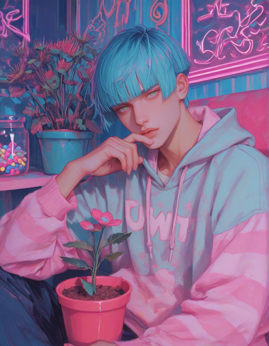 faux traditional media,  niji_style,  niji_realism on Tensor.Art