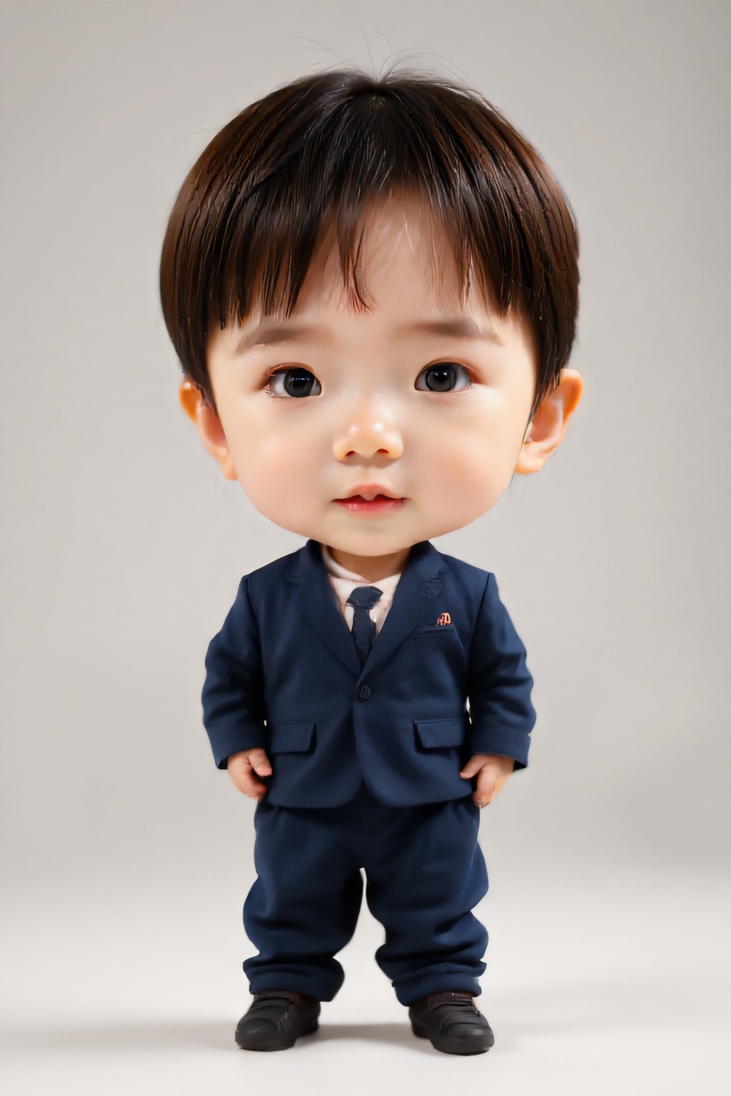 <lora:AgainF1ChibiLora:1>,man,chibi,suit,
