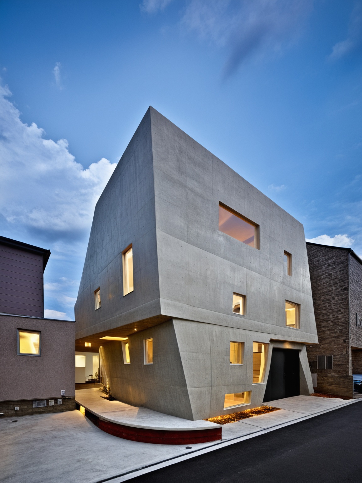 ((Concrete Architecture)),  ,  ((masterpiece)) on Tensor.Art