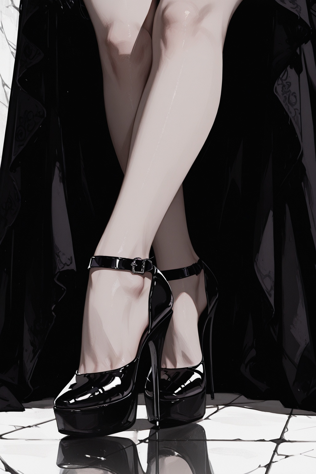 1girl,  solo,  legs on Tensor.Art
