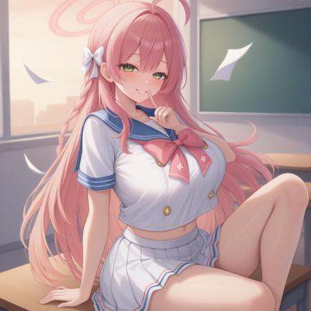 1girl,  solo,  huge breasts on Tensor.Art
