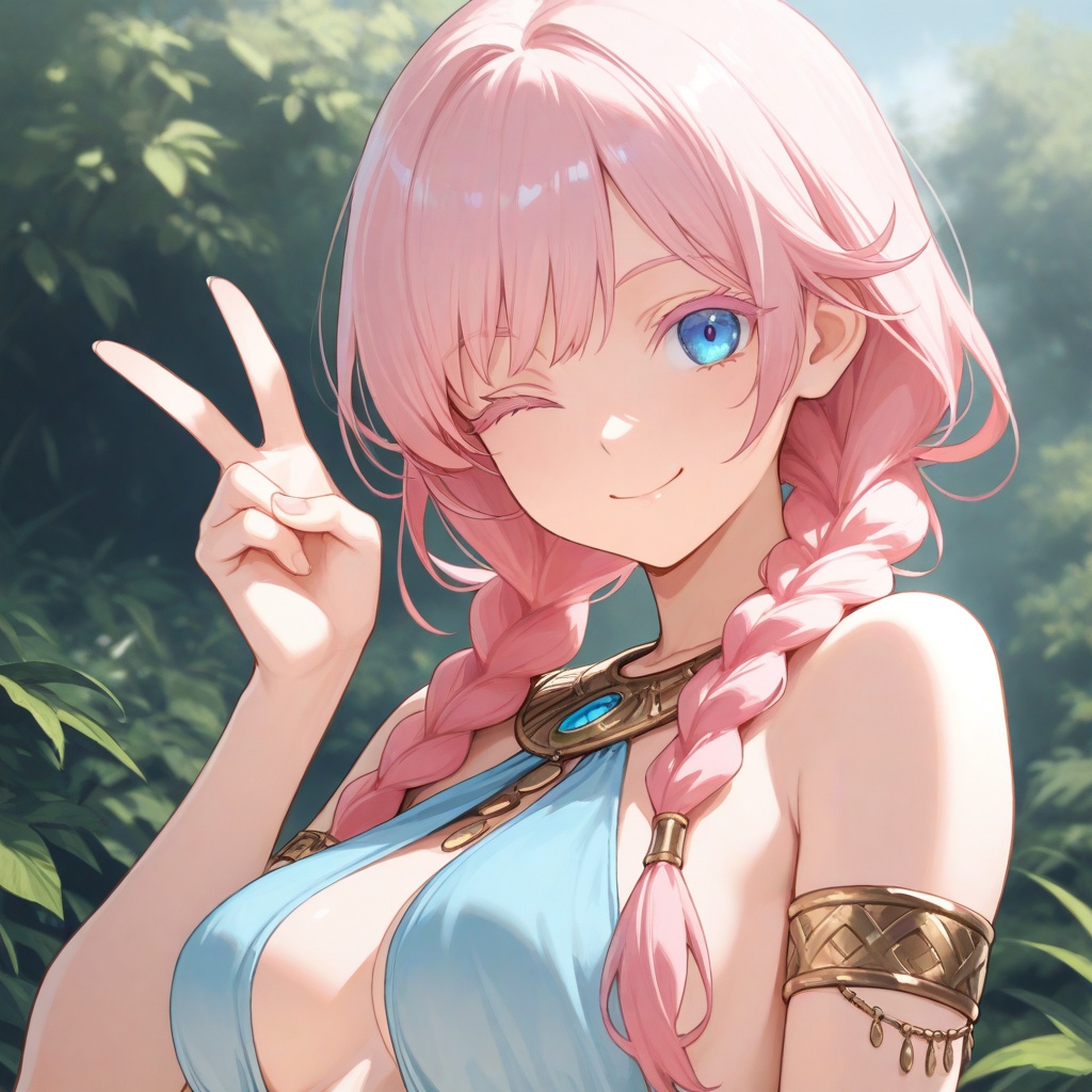1girl,  masterpiece,  upper body on Tensor.Art