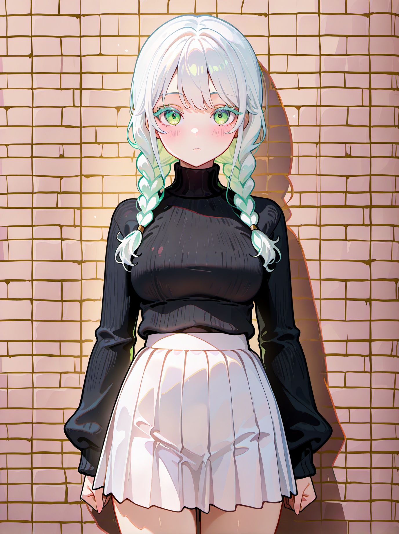 1girl,  skirt,  solo on Tensor.Art