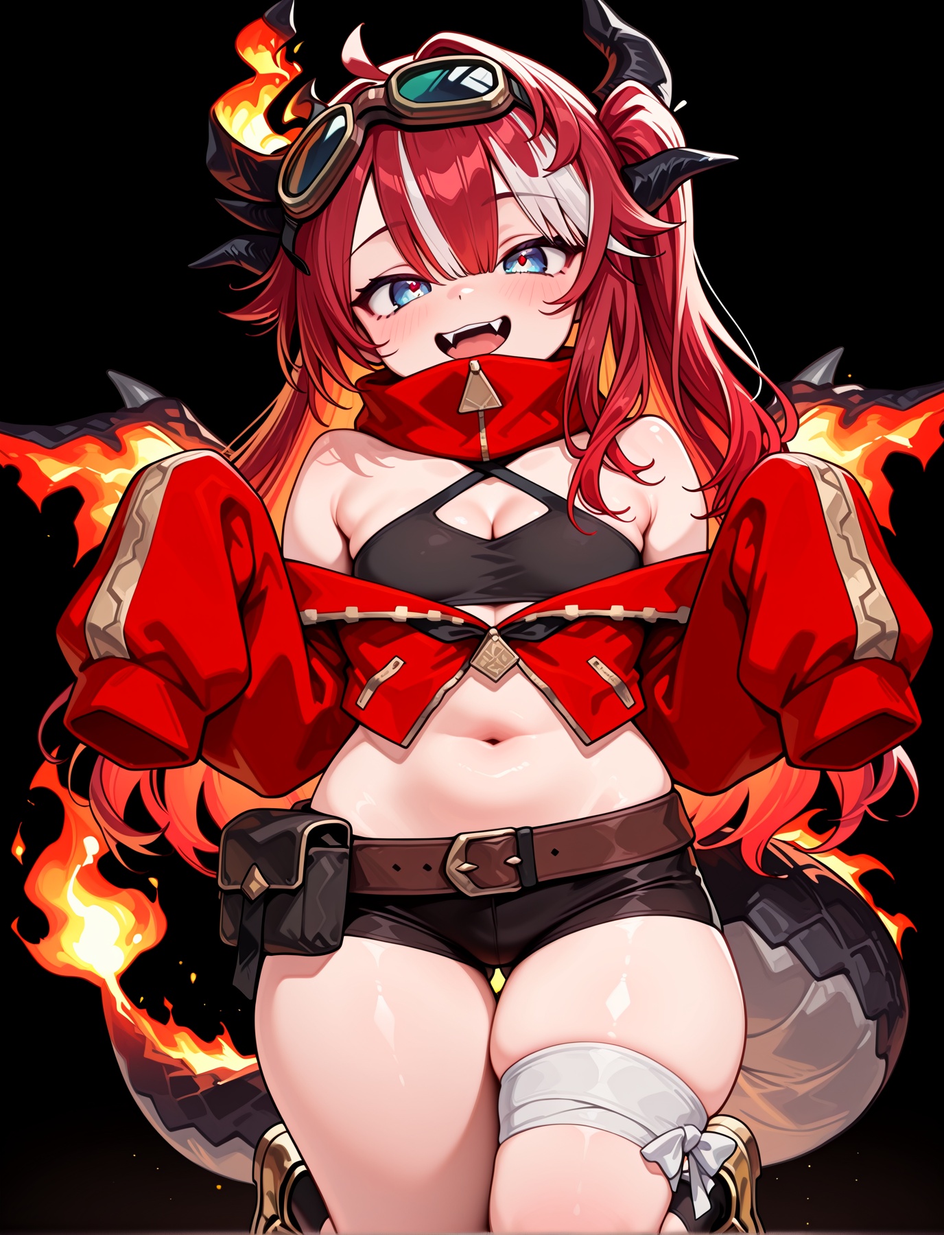 plump,  thick thighs,  wide hips on Tensor.Art