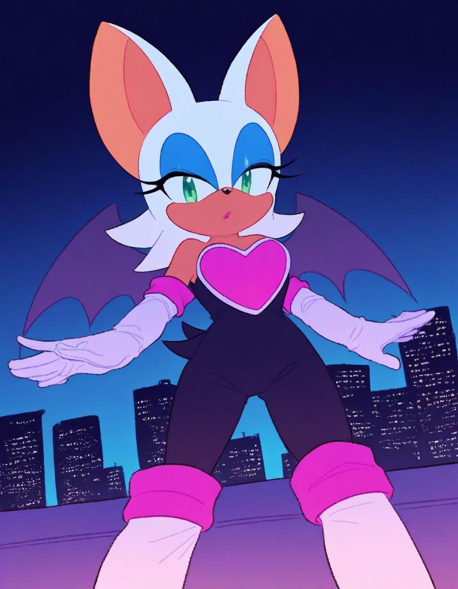 rouge,  animal ears,  bat ears on Tensor.Art