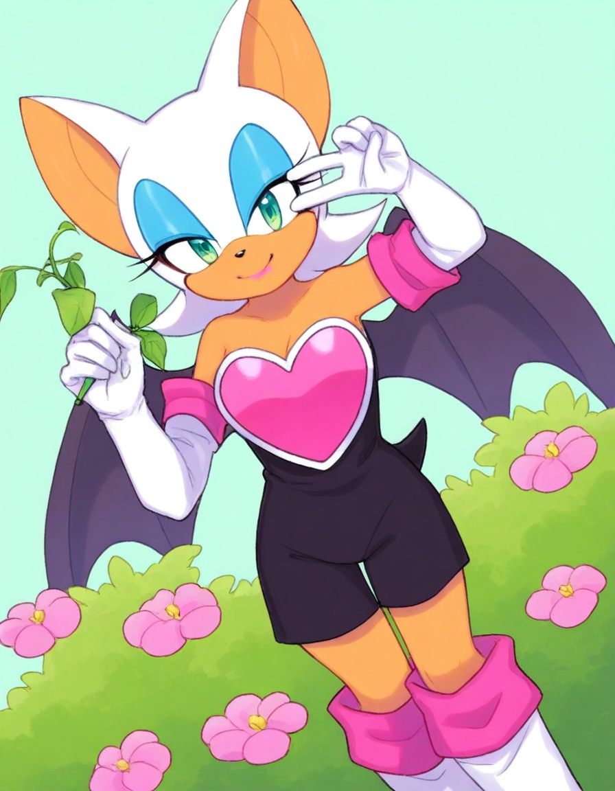 rouge,  animal ears,  bat ears on Tensor.Art