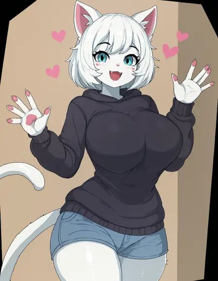 furry,  necko_ill,  pixel art on Tensor.Art