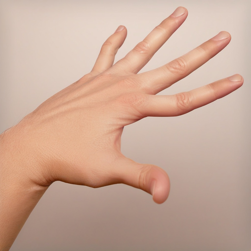 Semi-realistic hands,  fingernails,  fingers on Tensor.Art