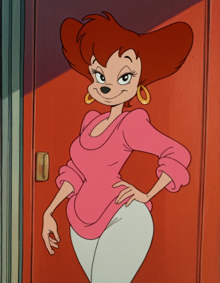 pegpete,  1girl,  brown hair on Tensor.Art