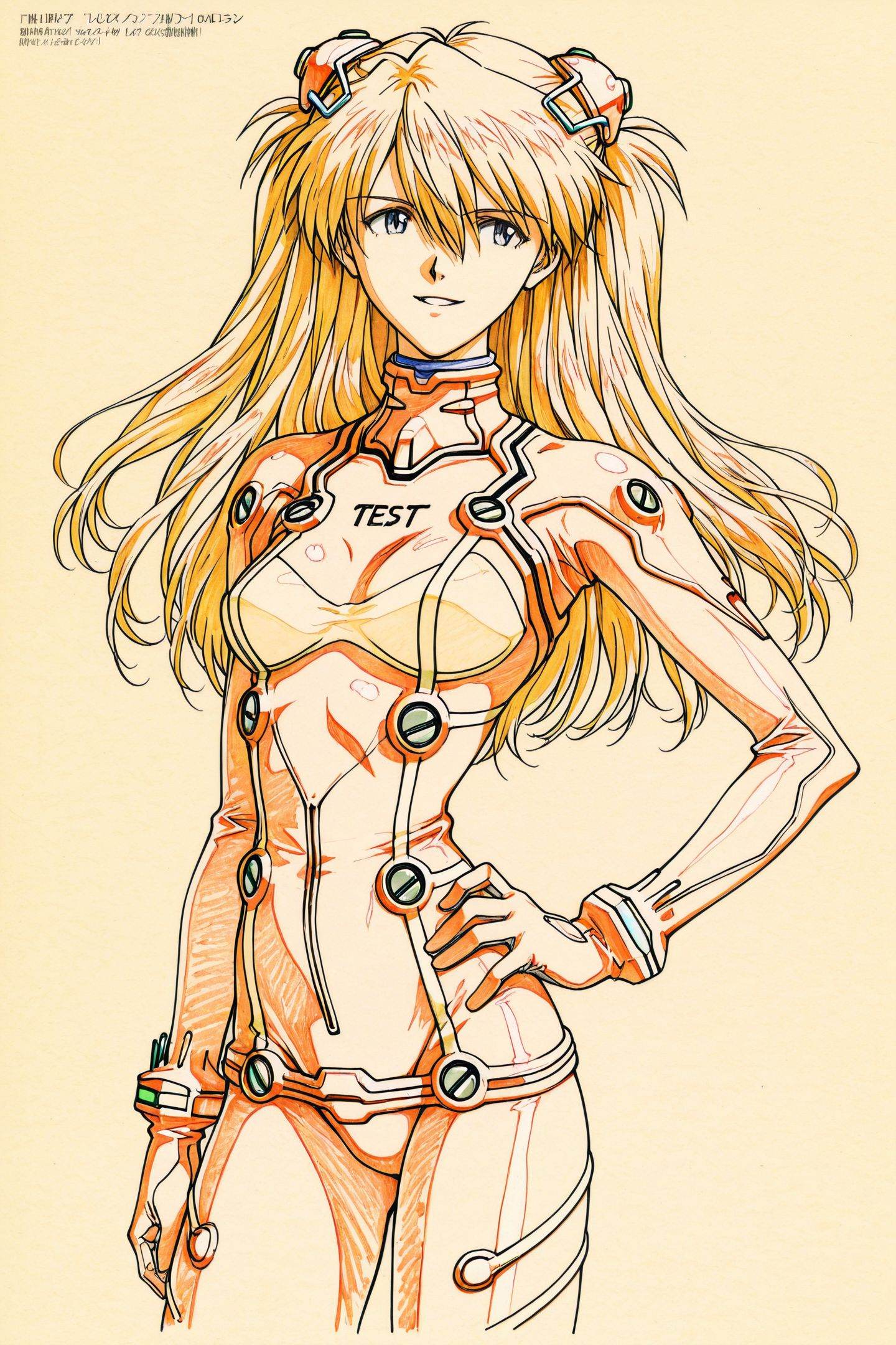 Colorful Line Art,  1girl,  solo on Tensor.Art