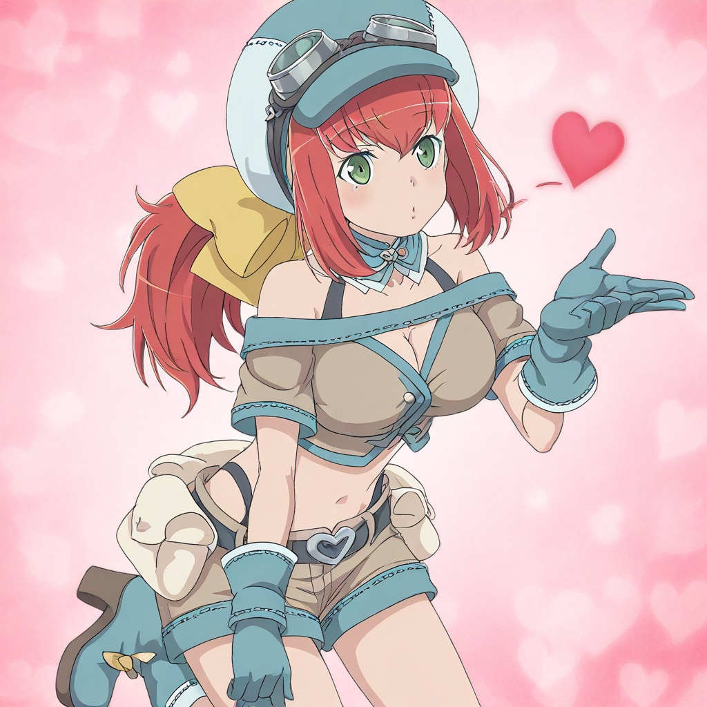 marco powell \(danmachi\),  red hair,  medium hair on Tensor.Art