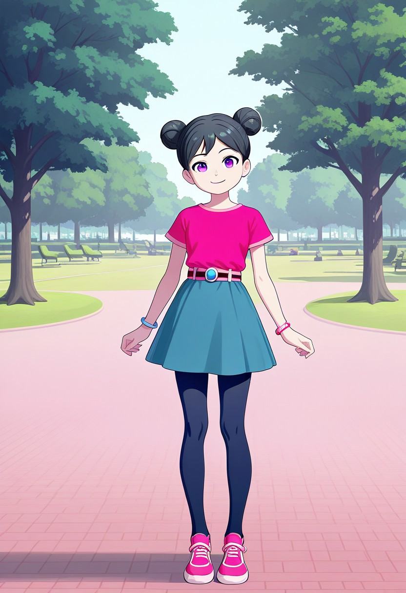 starbeam,  1girl,  black hair on Tensor.Art