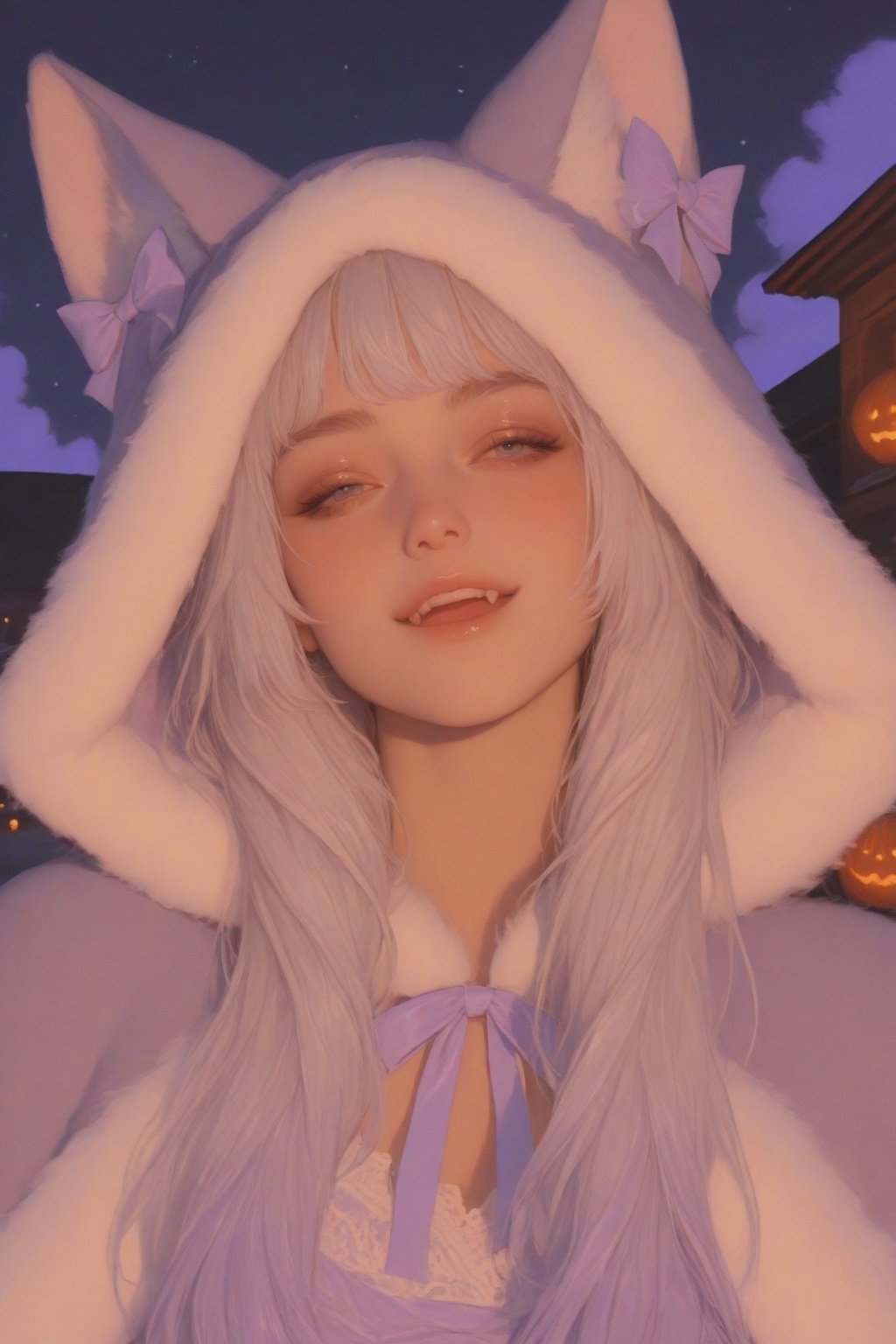 1girl,  silver hair,  long hair on Tensor.Art