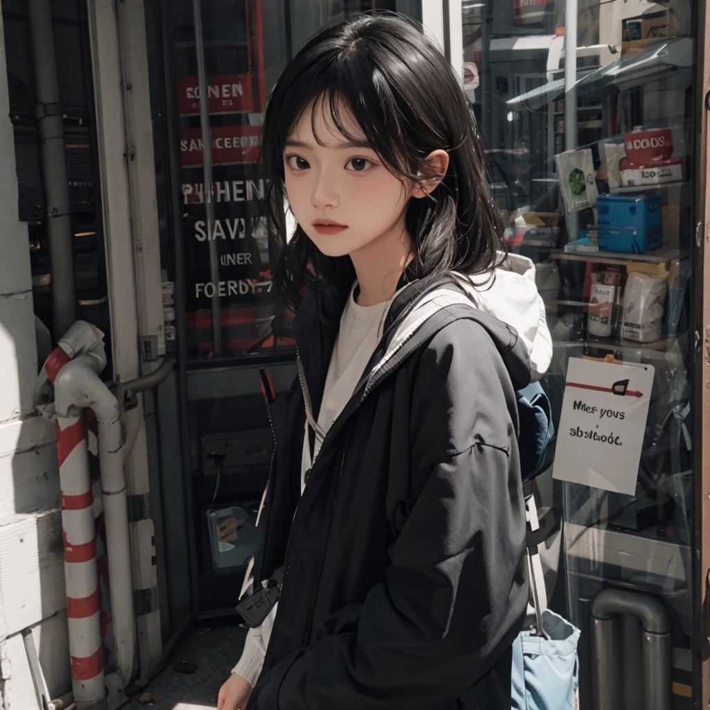 a 1girl, 