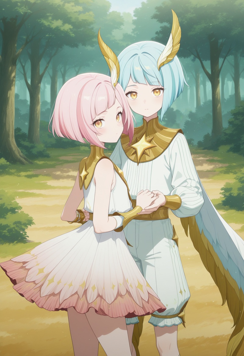 anime screencap,  1boy,  1girl on Tensor.Art