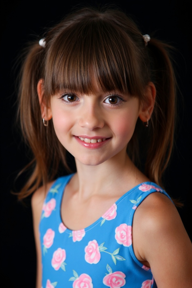 In a studio masterpiece of exceptional quality,  featuring a charming young AIDA_FXLR_Laura2 who is nine years old,  the s...