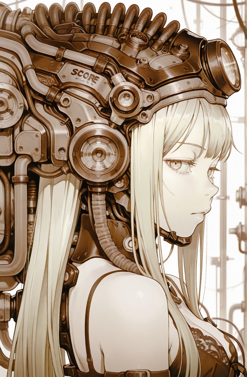 1girl,  blonde long hair, on Tensor.Art