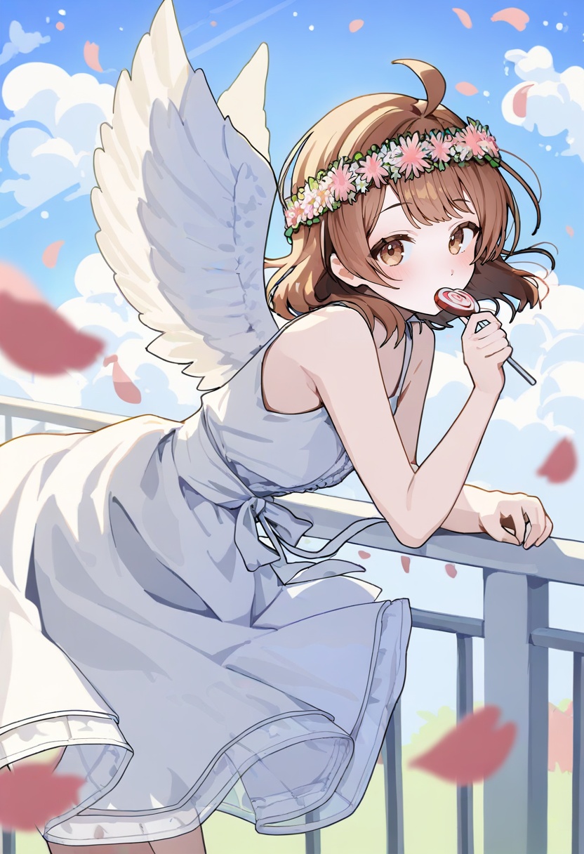1girl,  solo,  dress on Tensor.Art