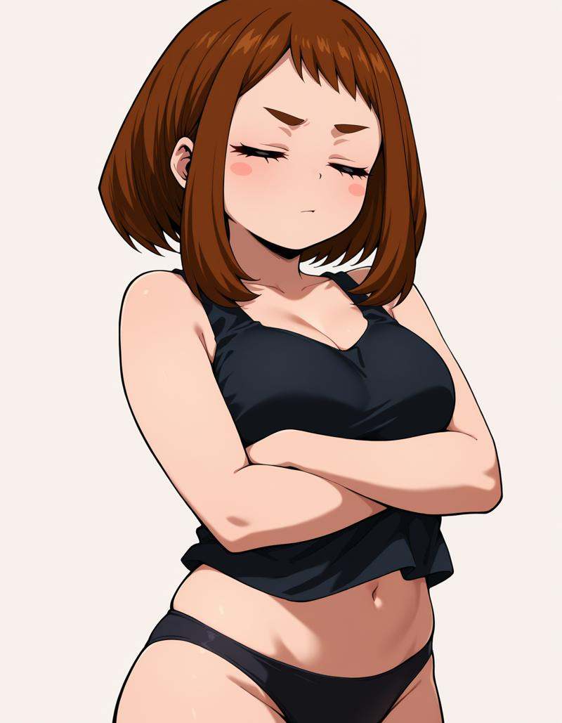 1girl,  urarak4,  black panties on Tensor.Art
