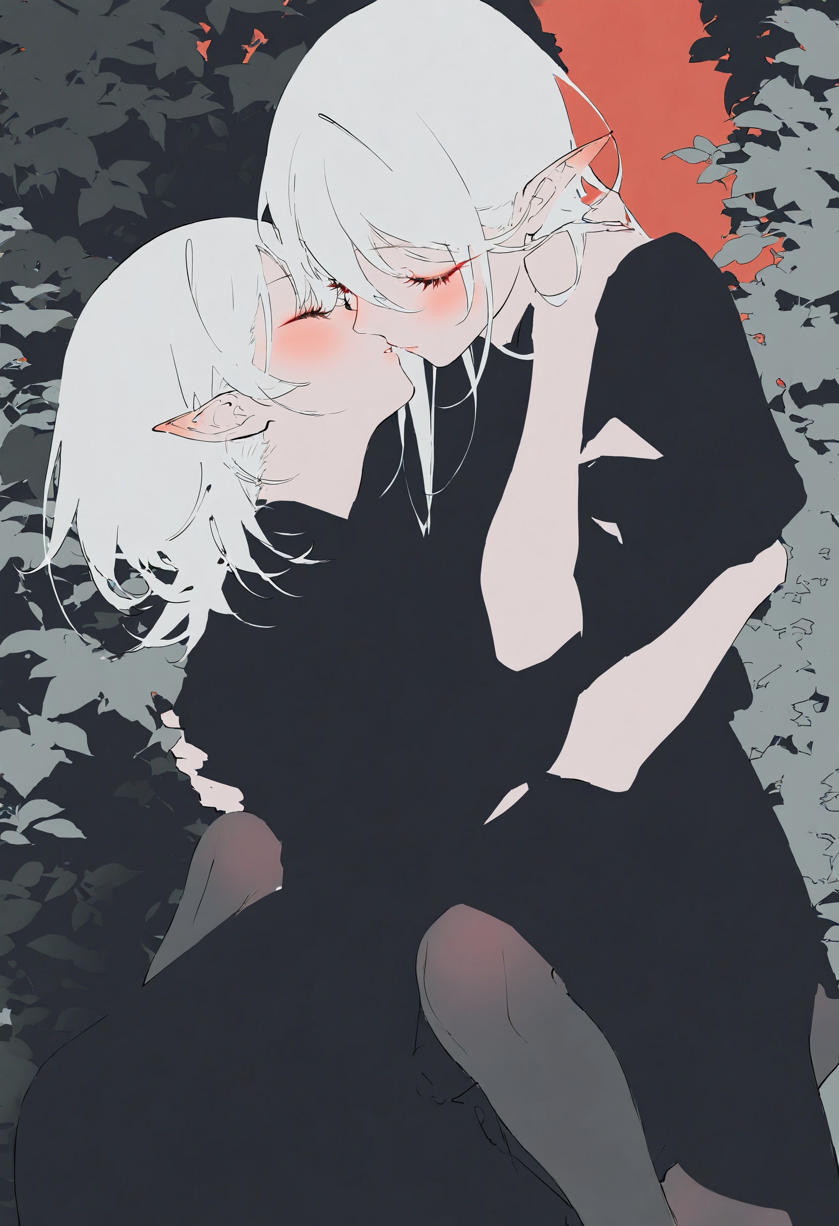 blending,  flat color,  no lineart on Tensor.Art