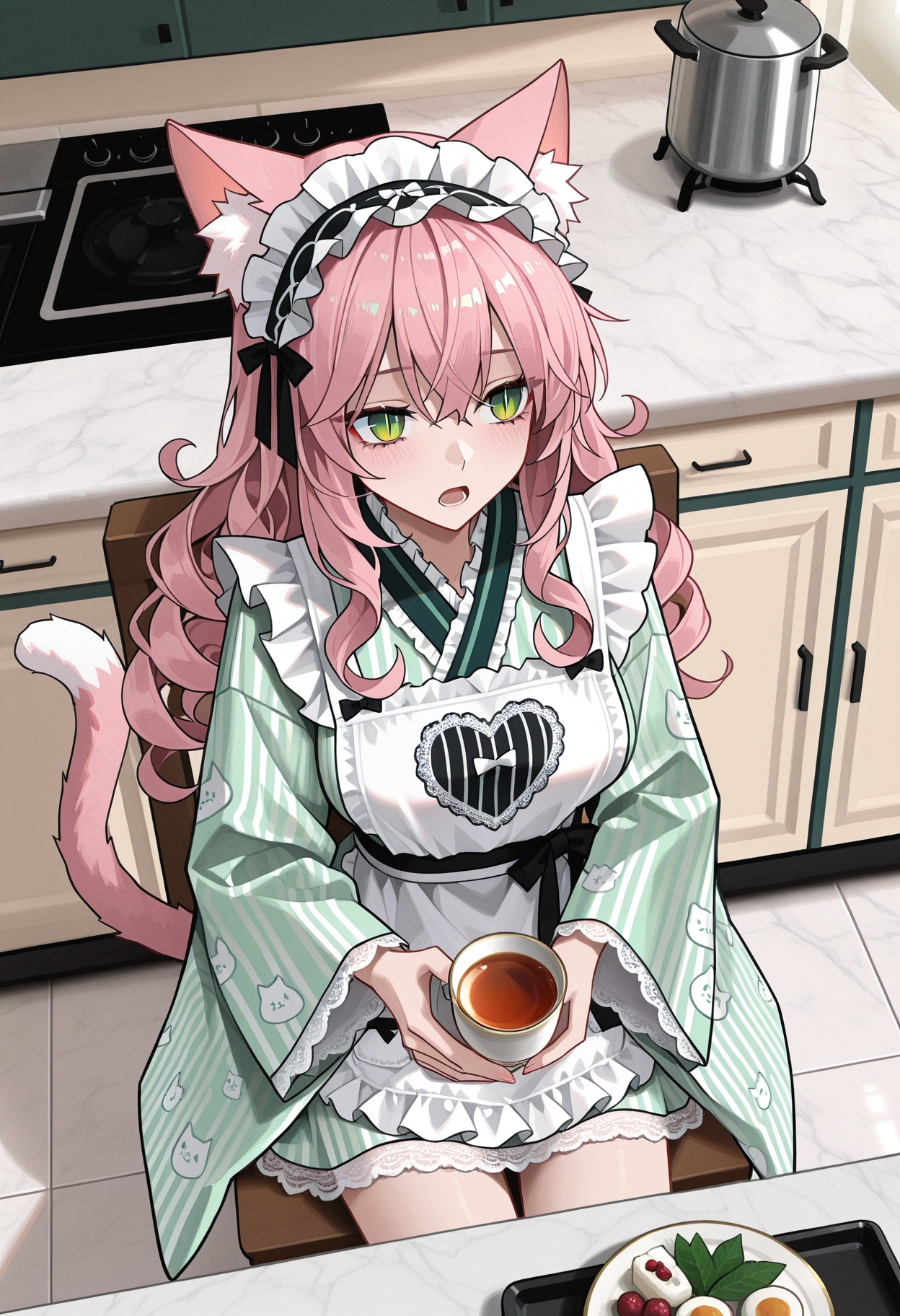 1catgirl,  skinny,  medium breasts on Tensor.Art