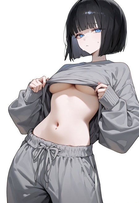sagawastyle,  1girl,  black hair on Tensor.Art