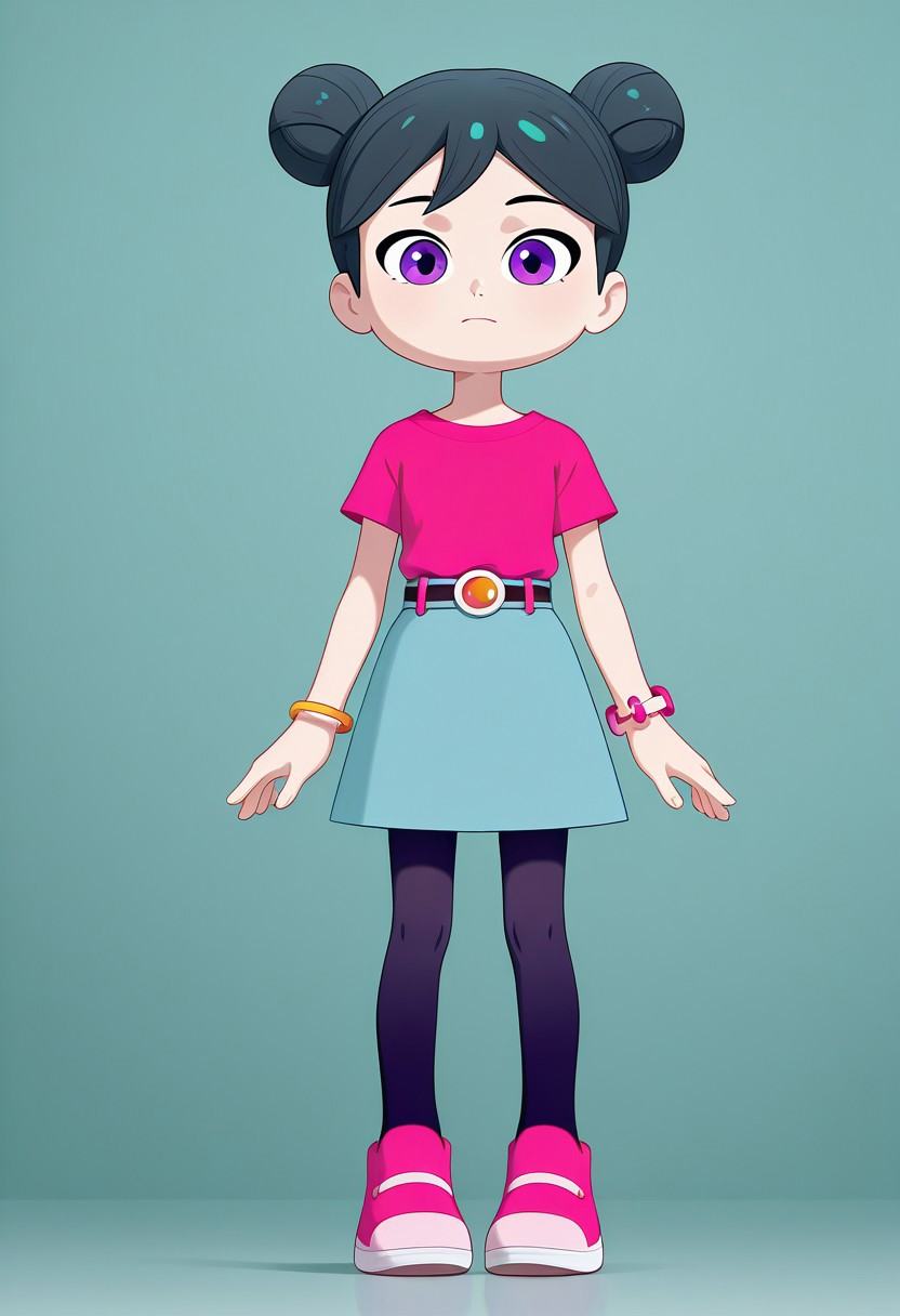 starbeam,  1girl,  black hair on Tensor.Art