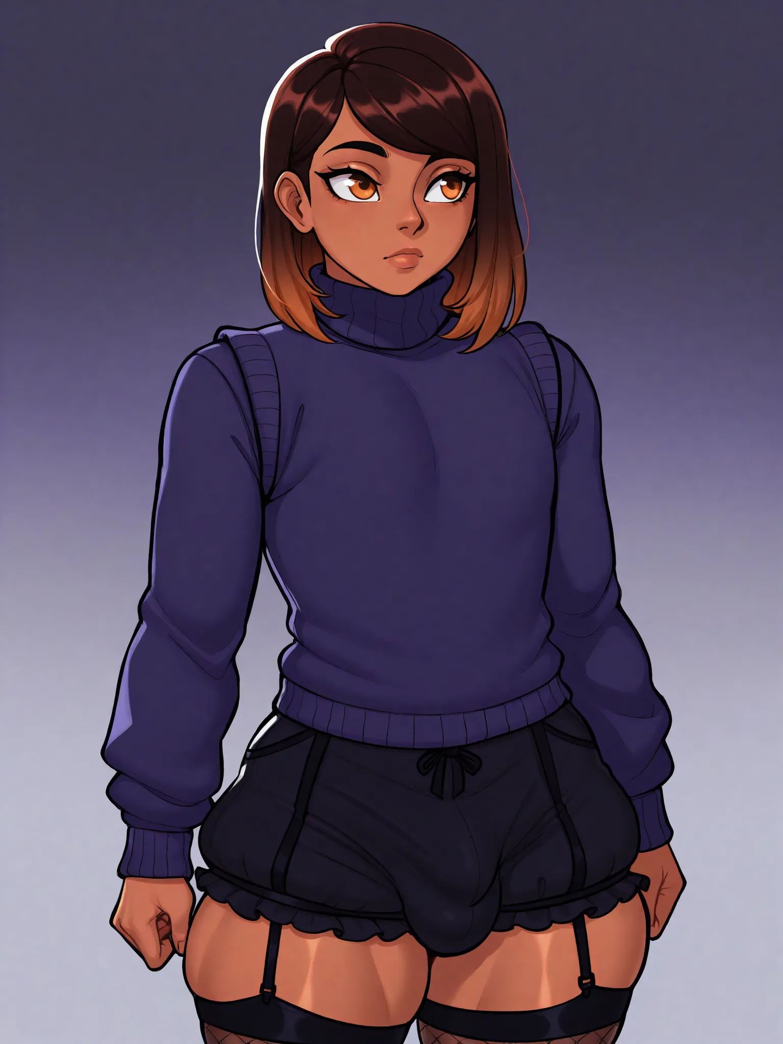 blackwhiplashstyleil,  1boy,  femboy on Tensor.Art