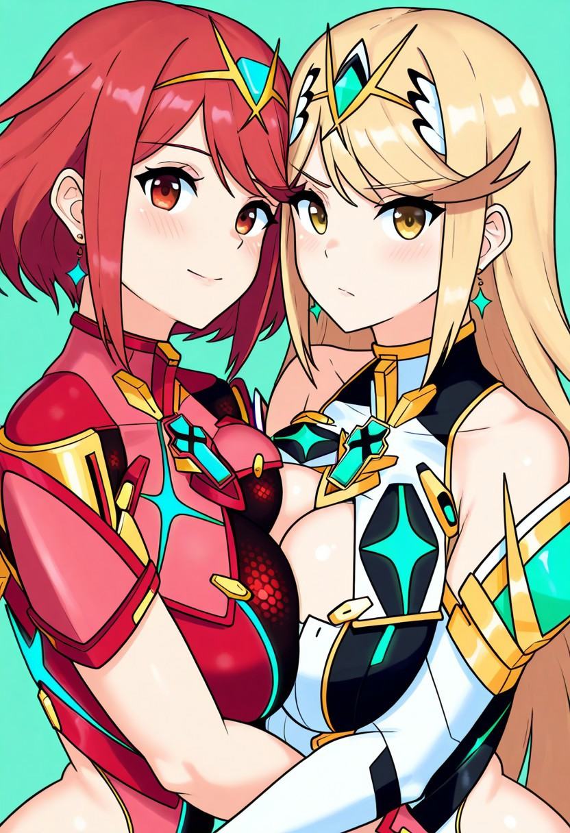 2girl,  duo,  masterpiece on Tensor.Art